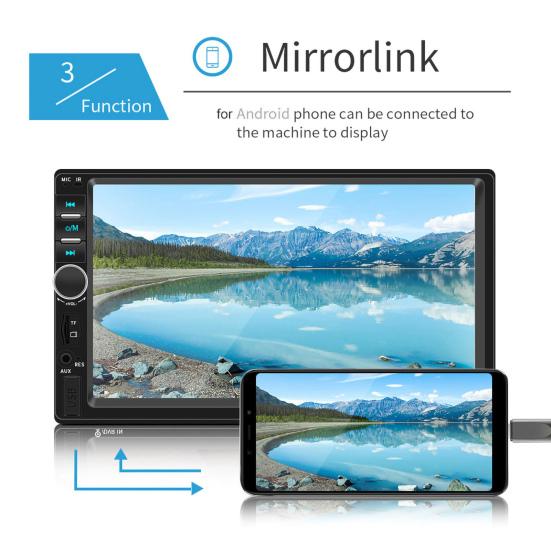 Intelligent Car Radio 7-Inch Display Player Lossless