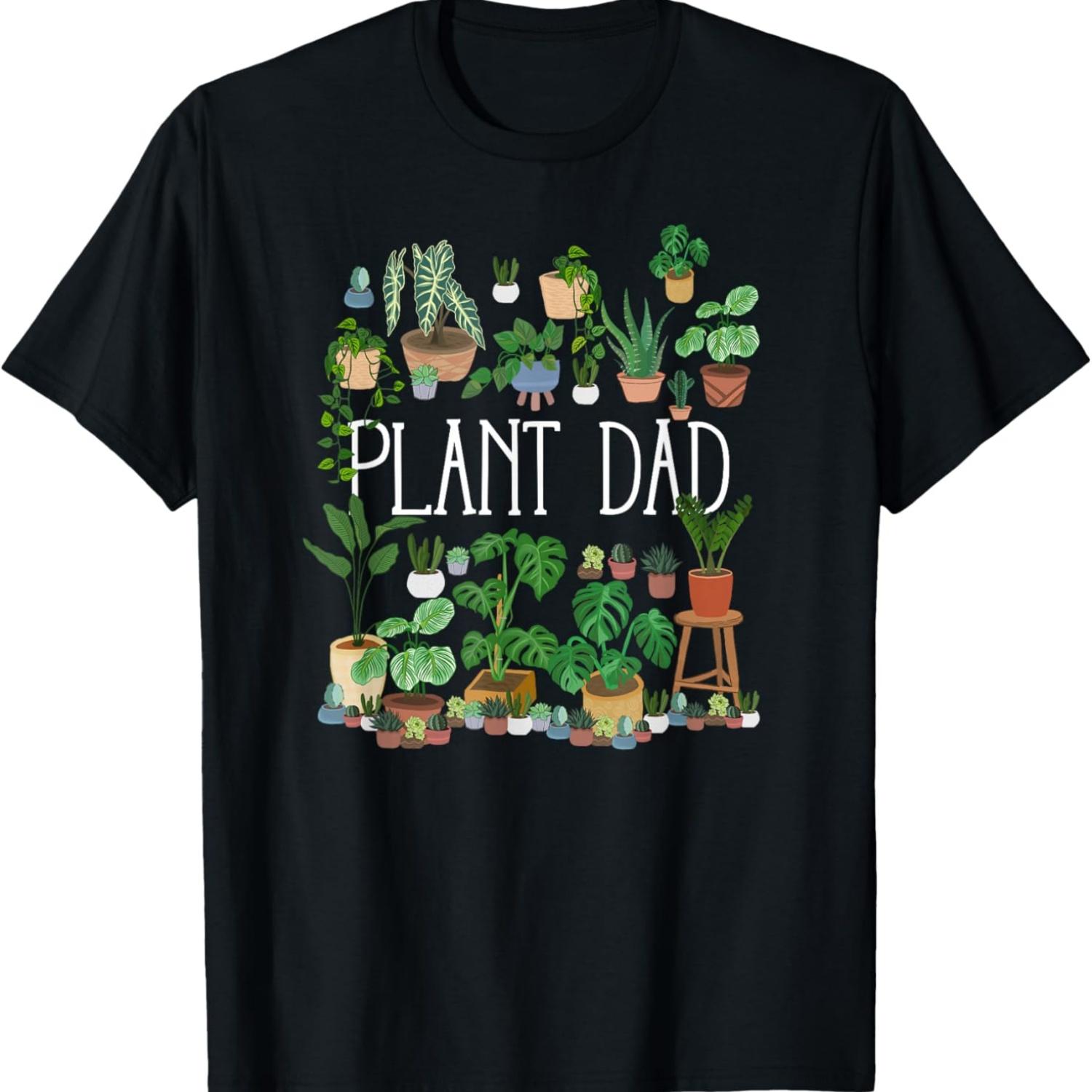 Potted Plant Dad T-Shirt S