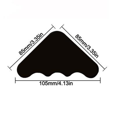 Corner Pad Non-slip Carpet Stickers Anti Curling Reusable Rug Mat Grip Grip Stoppers Washable Floor Stoppers Home Decor