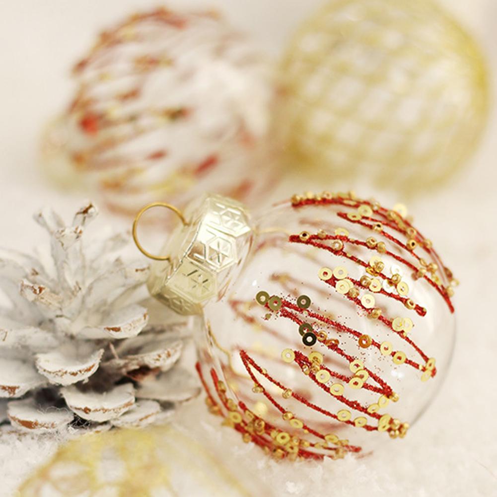 25PCS Christmas Glitter Ball Ornaments Tree Decorations for Holiday Wedding