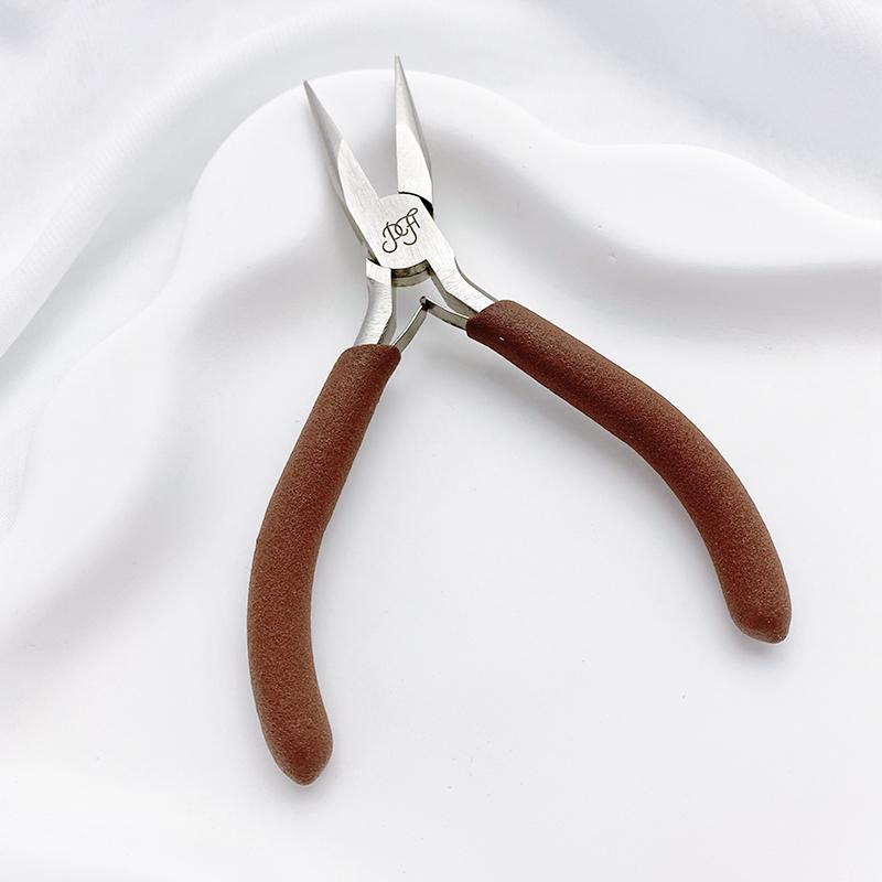DIY sada nástrojů pro šperky: Kulaté kleště, Špičaté kleště, Ohnuté kleště a Štípací kleště pro drátkování