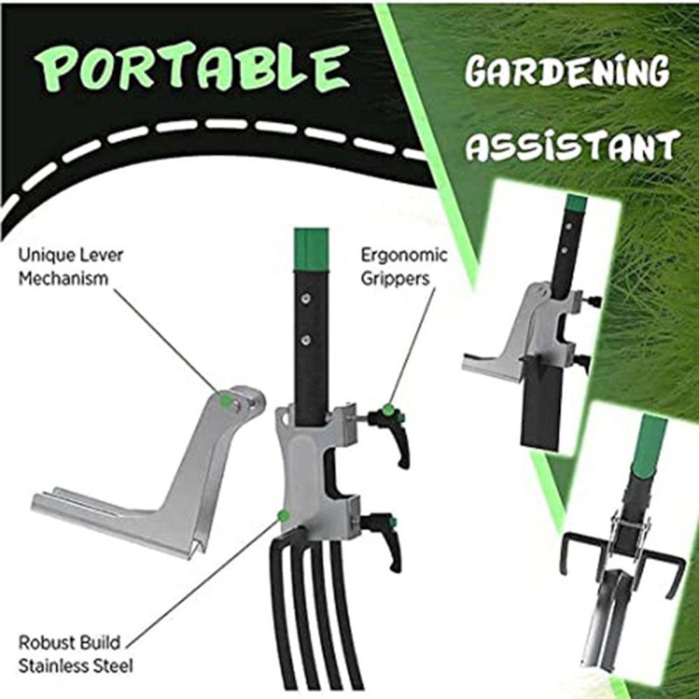 Precision Tool Foot-Operated Weed Puller Easy Root Removal Manual Weeding Tool Small Plots