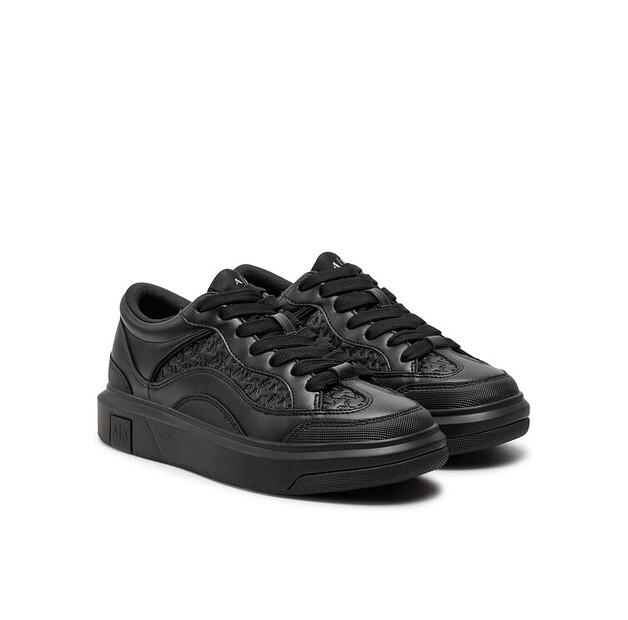 Мужские кроссовки Armani Exchange Xux193 xv908 k001 чёрные