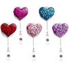 Nurse Doctor Work Card Work Card Holder Clip Heart Badge Holder Name Tag Holder Badge Holder Clip