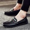 Large Size Loafers Shoes For Men Boat Shoes Leather Man Moccasins Mens Driving Shoes Casual Shoe Slip On Flats Mocasines Hombre