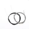 Bicycle Brake Cable Set with Metal Wire Core Easy Installation Front and Rear Tubes 1/2pcs for Enhanced Cycling Safety