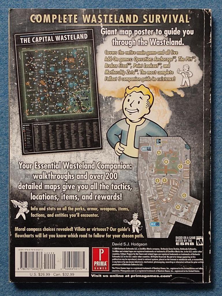 [USED] Fallout 3 Official Game Guide