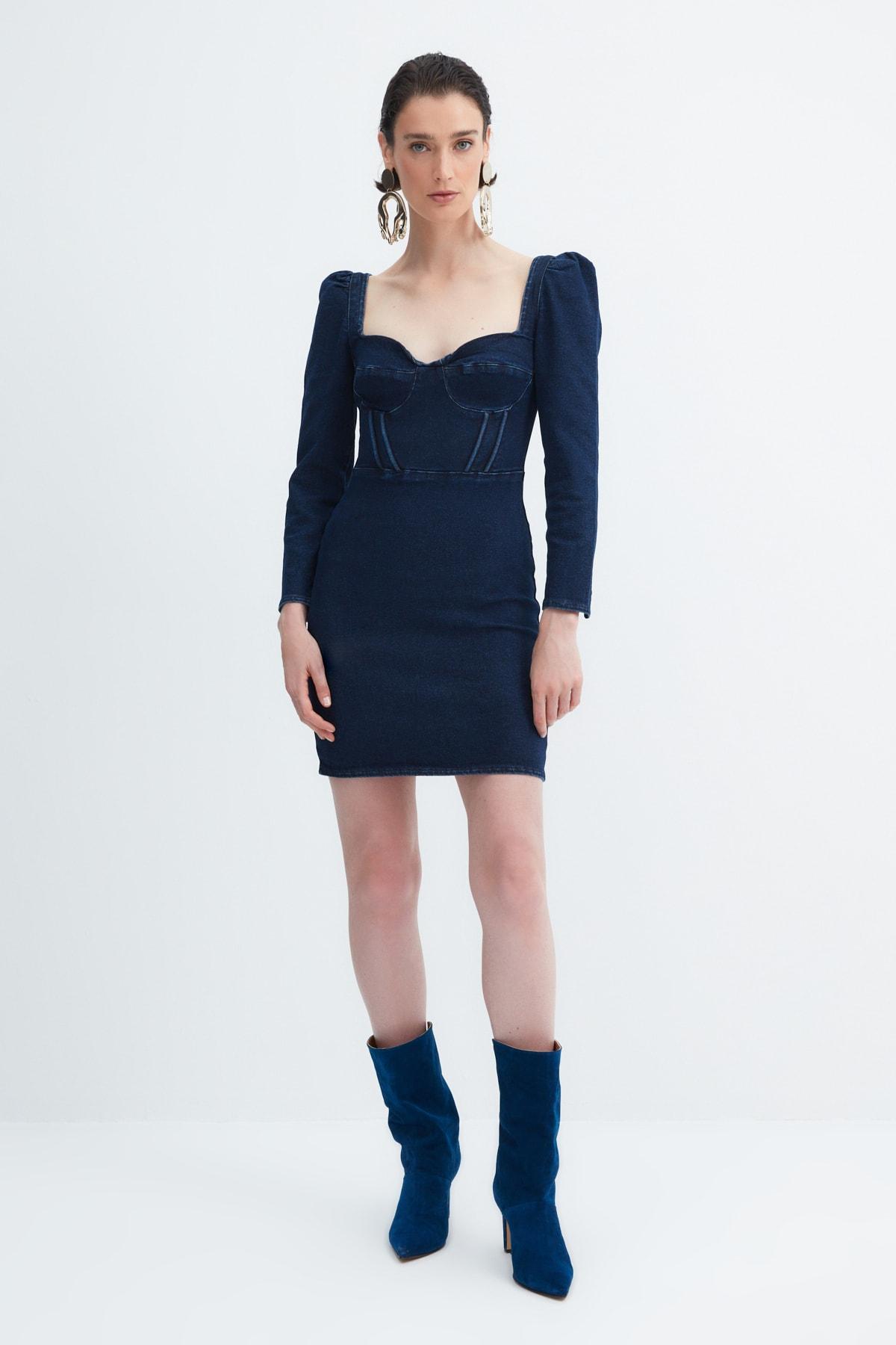

Dress - Blue - Bodycon