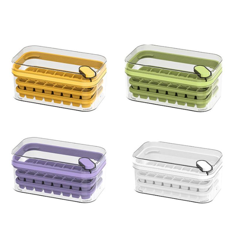 

1 шт. Многоразовый пресс для виски типа Cube 32/64 Сетка Однокнопочная коробка для льда