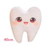 1Pc 20/30/40CM Kawaii Teeth Plush Pillow Toy Lovely Simulated Teeth Plushie Doll Stuffed Soft Sofa Cushion Birthday Gift