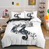 Musical Note Bedding Set 3pcs Music Theme Quilt Cover King/Queen Size Fashionable Psychedelic Soft Duvet Cover With Pillowcase
