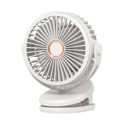 Fläkt Tyst Laddning Liten med Clip USB Desktop Sovsal Elektrisk Minibil Handhållen Fläkt