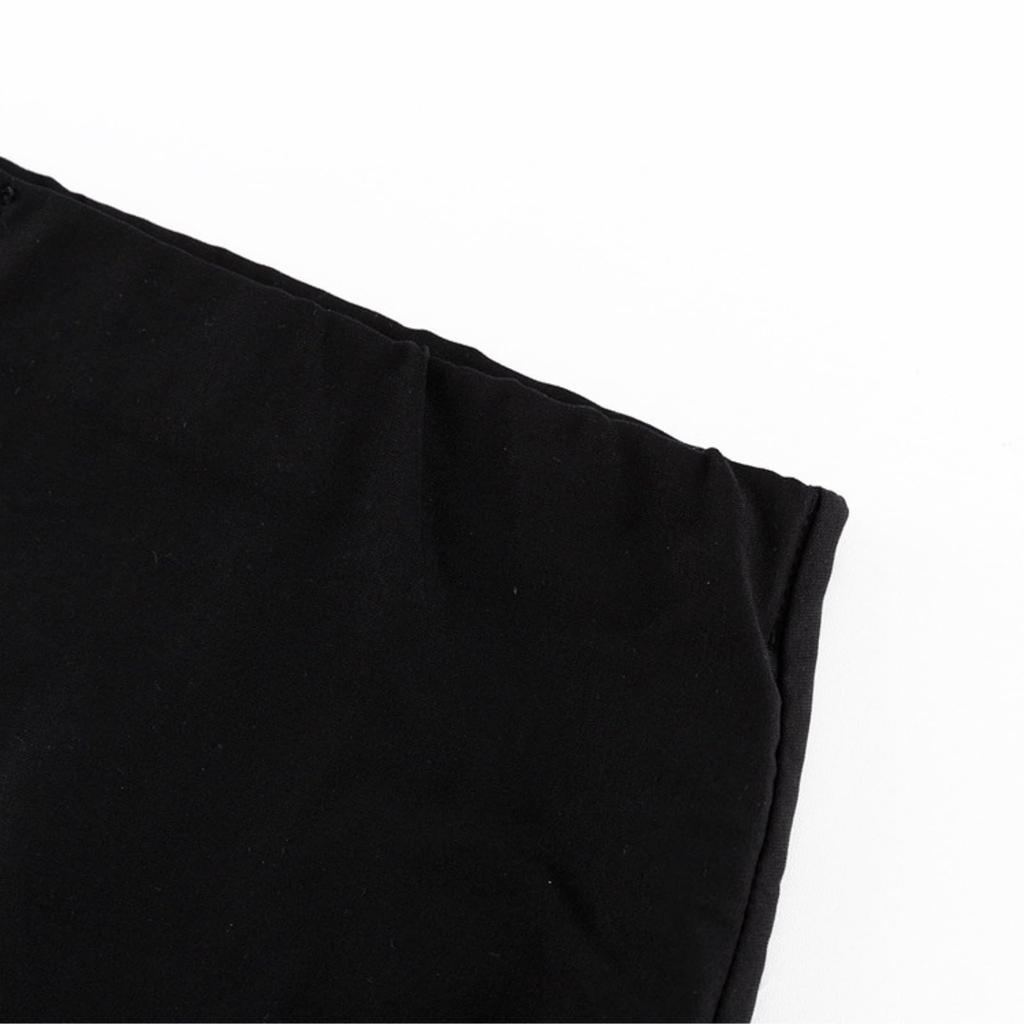 Nestkanina Maxi Solid Perfect for SKT033 Skirt, Beautiful, Long, Simple, Tight-Fit, Stylish, High-Waisted, Length, Feminine, Black, Leg-Lengthening,