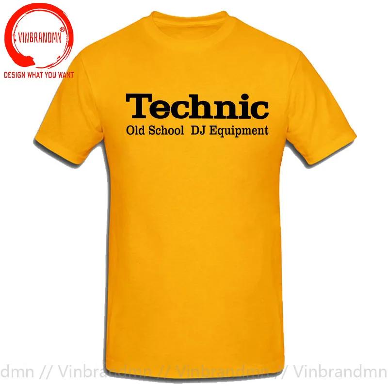 New Summer Classic T Shirt Technics Old School Dj Equipunisext Tshirts Graphic Clothing Short Sleeves Tshirt Cotton Tops Tee Shirt