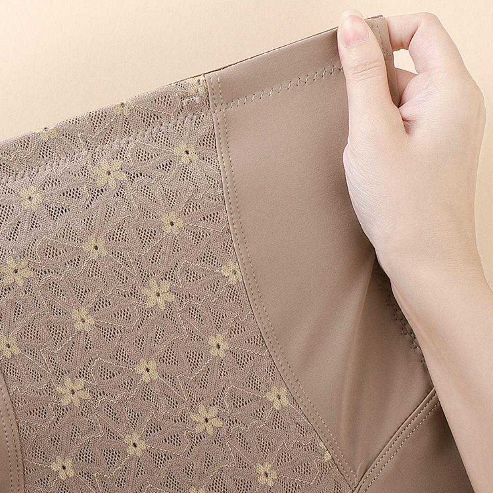 Shapers Tummy Control Underwear Mesh Flower Butt Lifting Briefs Body Shaping Underpants  Women