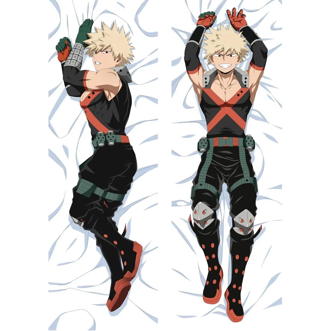 

Наволочка для обнимания тела My Hero Academia Anime Dakimakura Двусторонняя наволочка Otaku Waifu Bakugou Katsuki, наволочка своими руками на заказ 50x150cm pillowcase