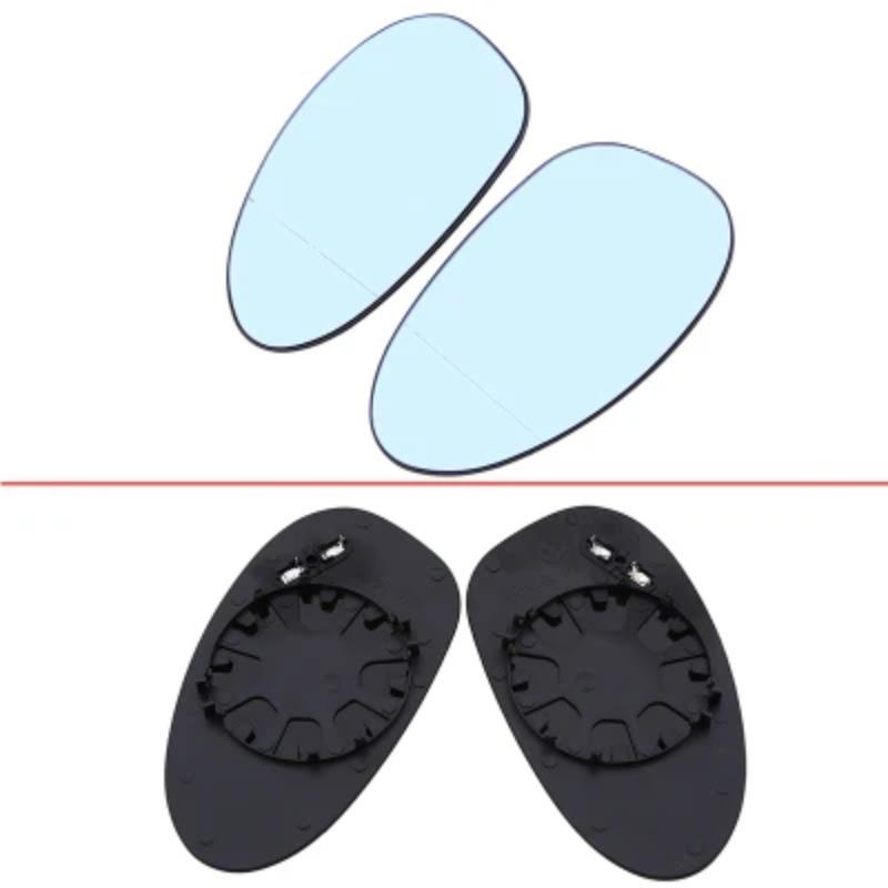 Zrcátka do auta Sklo zrcátka s vyhřívaným uchycením pro BMW řady 1 E87 3dv. 2004 2005 2006 2007 2008 2009 2010 2011 Modrá