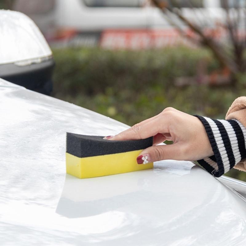 Paduri aplicatoare EVA, Burete EVA, Burete pentru spălarea mașinii și paduri de curățare, Perfect pentru ceară, sealant, balsam fără efort