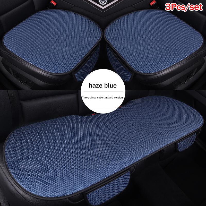 Universal Car Seat Covers for Summer Breathable Front Rear Seat Cushions Comfortable Interior for Most 5 Seat Cars