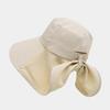 Large Brim Bucket Hat, Outdoor UPF 50+ UV Sun Protection Hat, Waterproof Breathable Face Neck Flap Cover Folding Sun Hat for Men, Women