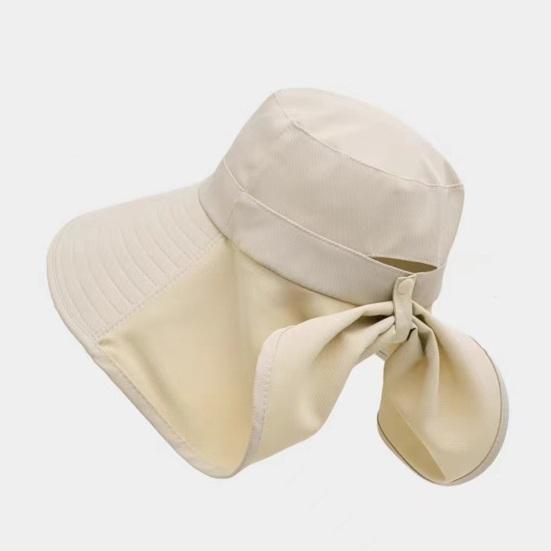 Large Brim Bucket Hat, Outdoor UPF 50+ UV Sun Protection Hat, Waterproof Breathable Face Neck Flap Cover Folding Sun Hat for Men, Women