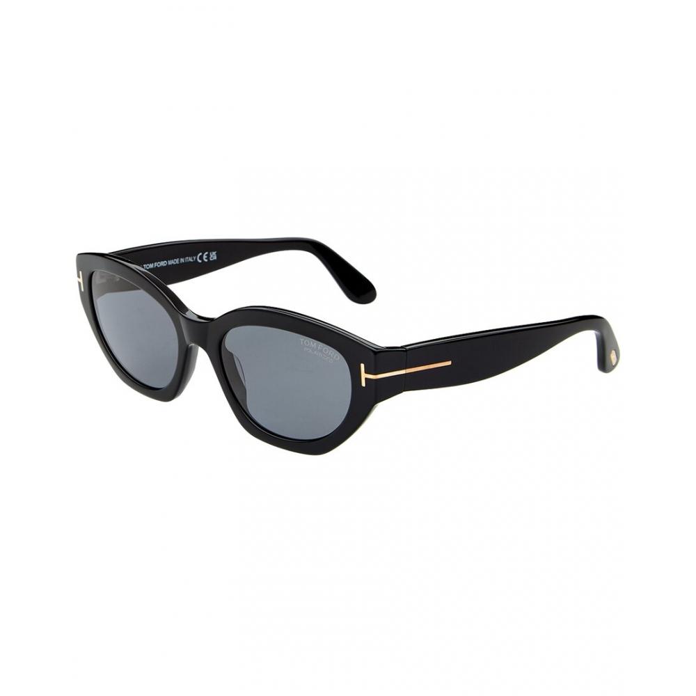 Tom Ford Ft1086 55mm Polarized Sunglasses Black