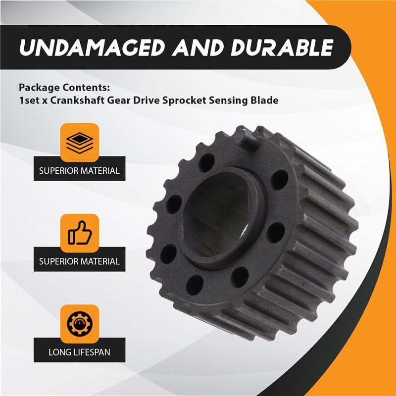 MR994798 For Mitsubishi Lancer Colt CS1A CS2A CS3A 2000-2011 CJ1A Crankshaft Gear Drive Sprocket Sensing Blade MR994801-AU62