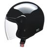 LEAD Jet Cross Motorcycle Helmet, Black, CR-720
