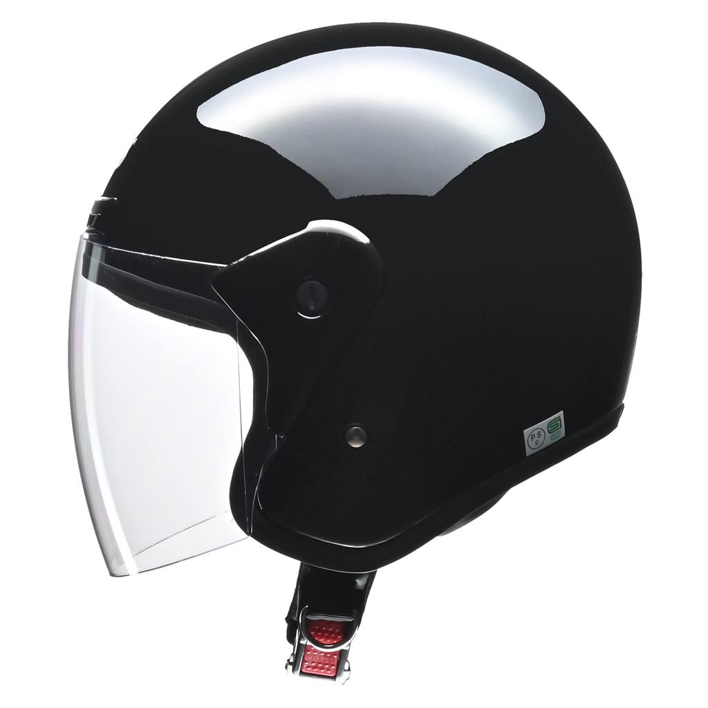 LEAD Jet Cross Motorcycle Helmet, Black, CR-720