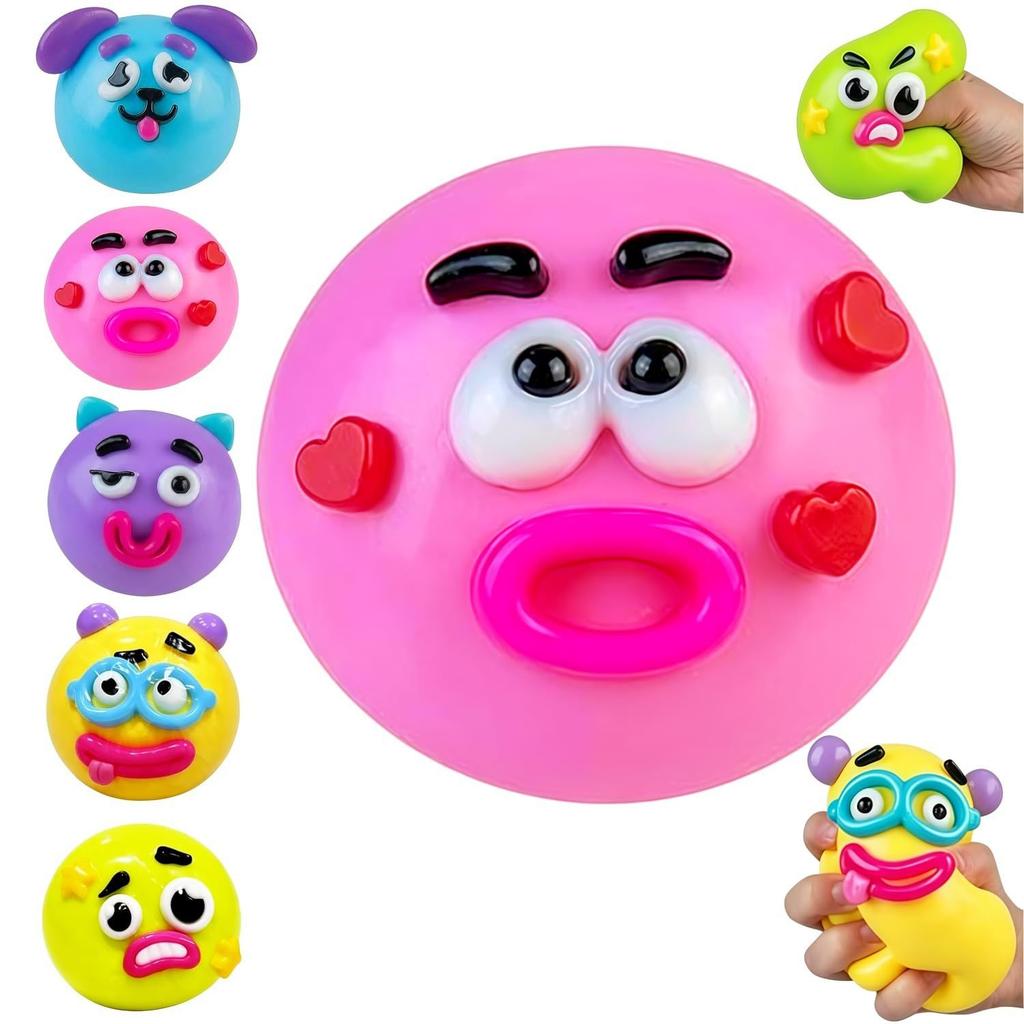 NUEVO 2026 Smushers DIY Squishy Curiosidades Cara de Perro Intercambiable Juguete Squishy Moldeable Suave Lindo Juguete de Apretar de Levantamiento Lento Sensorial Relajante