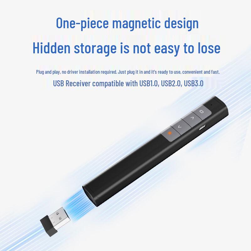 Wireless PPT Presenter with Laser Pointer
