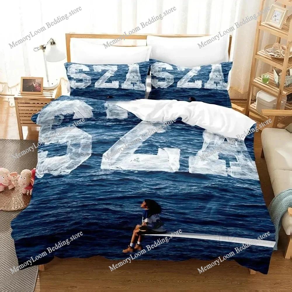 New Cozy SZA Bedding Set Single/Twin/Full/Queen/King Size Adult Kid Bedroom Soft-Touch Duvet Cover 3D Print Bed Sheet Set
