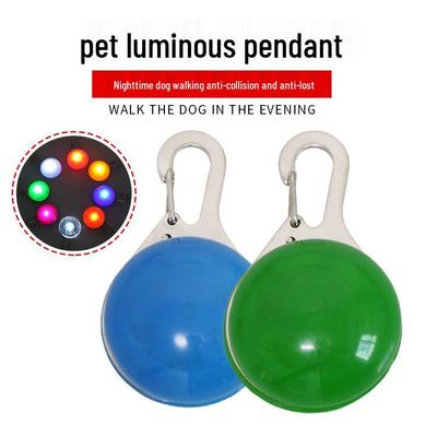 LED Light-Up Pet Pendant Bead Necklace