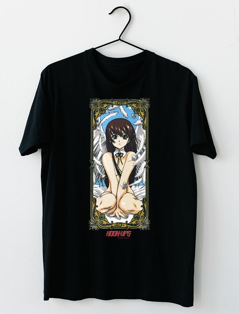 HookUps Skateboard Angel Girl T-shirt S2XL XL