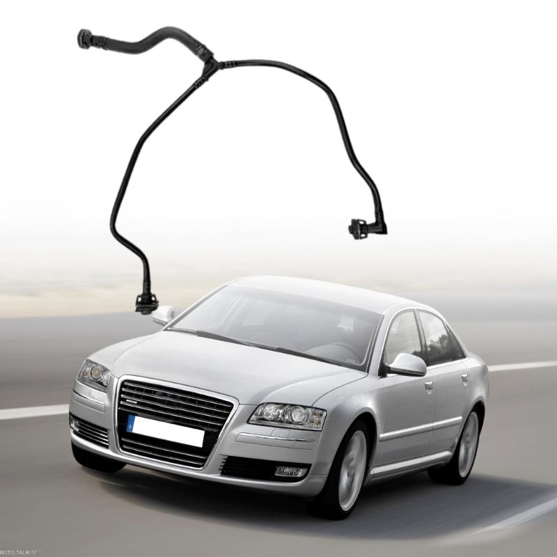 Engine Crankcase Breather Hose Replacement Radiator Coolant Hose 4N0121081BJ for D5 Radiator Overflow Coolant Pipe