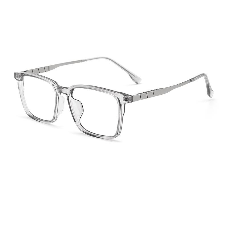 

MOMOJA модные очки ретро квадратные титановые прозрачные очки оптические очки по рецепту оправа для мужчин и женщин BV9007Y