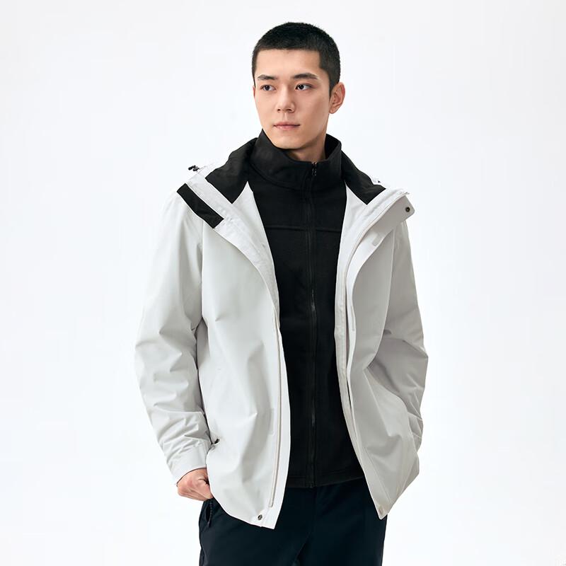 Lanbu Men's Winter Hooded Outdoor Jacket