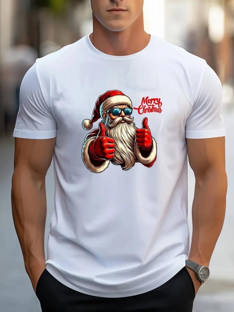 Santa Claus & Merry Christmas Shirt, Santa Claus Shirt S-5XL Q8374 L