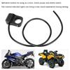 Handlebar Headlight Switch Spot Light Waterproof Stainless Steel Motorcycles Modification Parts 25mm