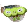 Portachiavi Ciondolo Peluche Creativo Baccello di Piselli - Carino Regalo per Coppia (GJ253)