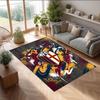 Bologna FC Soccer Football Pattern Soft Area Rug Non Slip Indoor Floor Carpet Sports Decor Mat for Bedroom