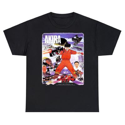 Akira 1988 T Shirt Leisure Vintage Stylish Short Sleeve Casual Cotton T-shirt Streetwear Amusing Harajuku Printed Unisex Tops