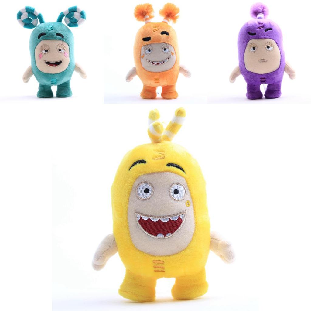Oddbods 18cm Plüschtier Weiches Kuscheltier Molch Bubbles Pogo Zee Jeff Fuse Slick Außergewöhnlich Weich Und Niedlich