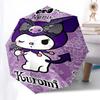 1pc Kuromi NAame custom umbrella Automatic Open/Close, 8-Rib Durable Frame Customizable Name/Text, Portable & Stylish for , 1042L