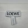 Loewe Weißes Anagram Kurzarm T-Shirt Oberteile XL weiß Gebraucht