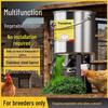 Broyeur à légumes et balle en acier inoxydable avec broyeur d'aliments pour volaille