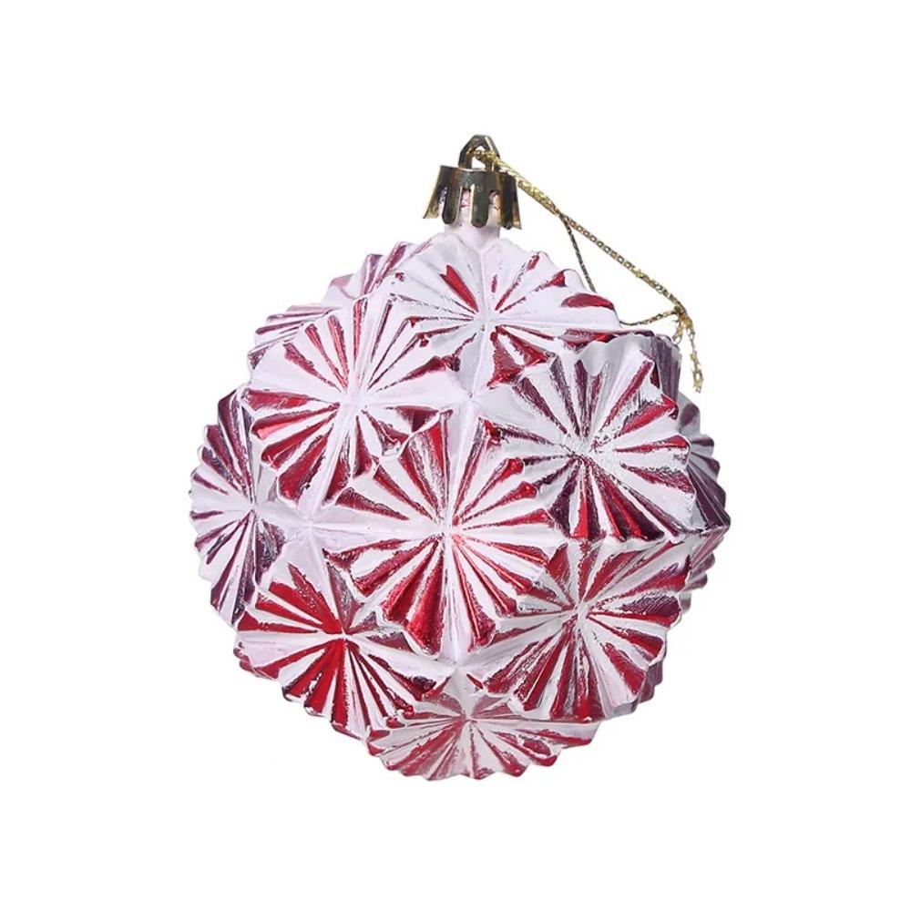 9pcs Shatterproof Electroplated Hanging Balls 8cm Christmas Tree Ornaments  Home Xmas Decor