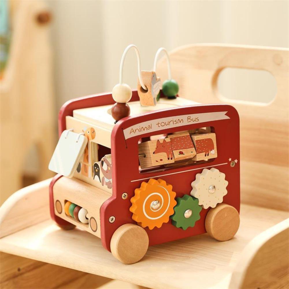 Shape Sorter Wooden Montessori Toys Early Education Musical Instrument Toys Birthday Gifts