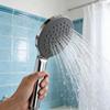 Household High-pressure Shower Head Super Strong Water Flow Water-Saving Shower Head Bathroom Handheld Shower Head with Hose Set