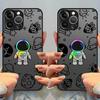Astronaut Case for iPhone 17 Pro Max 14 Air XS XR 7 8 SE 16 Plus 13 Mini 12 11 15 Funda Back Phone Cover